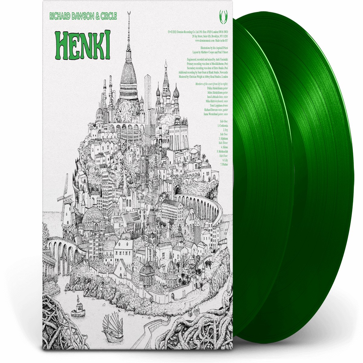 Richard Dawson & Circle : Henki (Ltd Green Vinyl + Art Print)