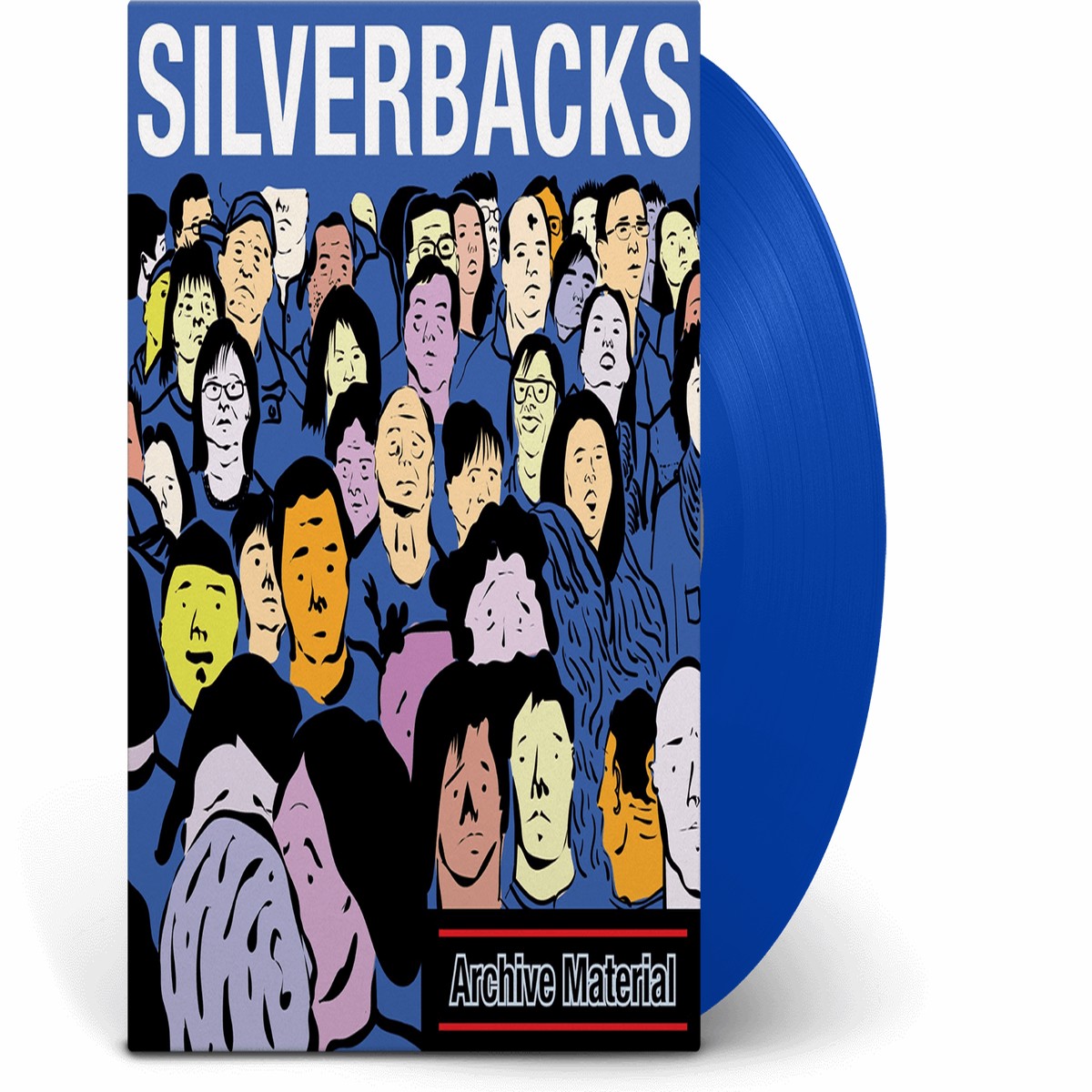 Silverbacks : Archive Material (Blue Vinyl)