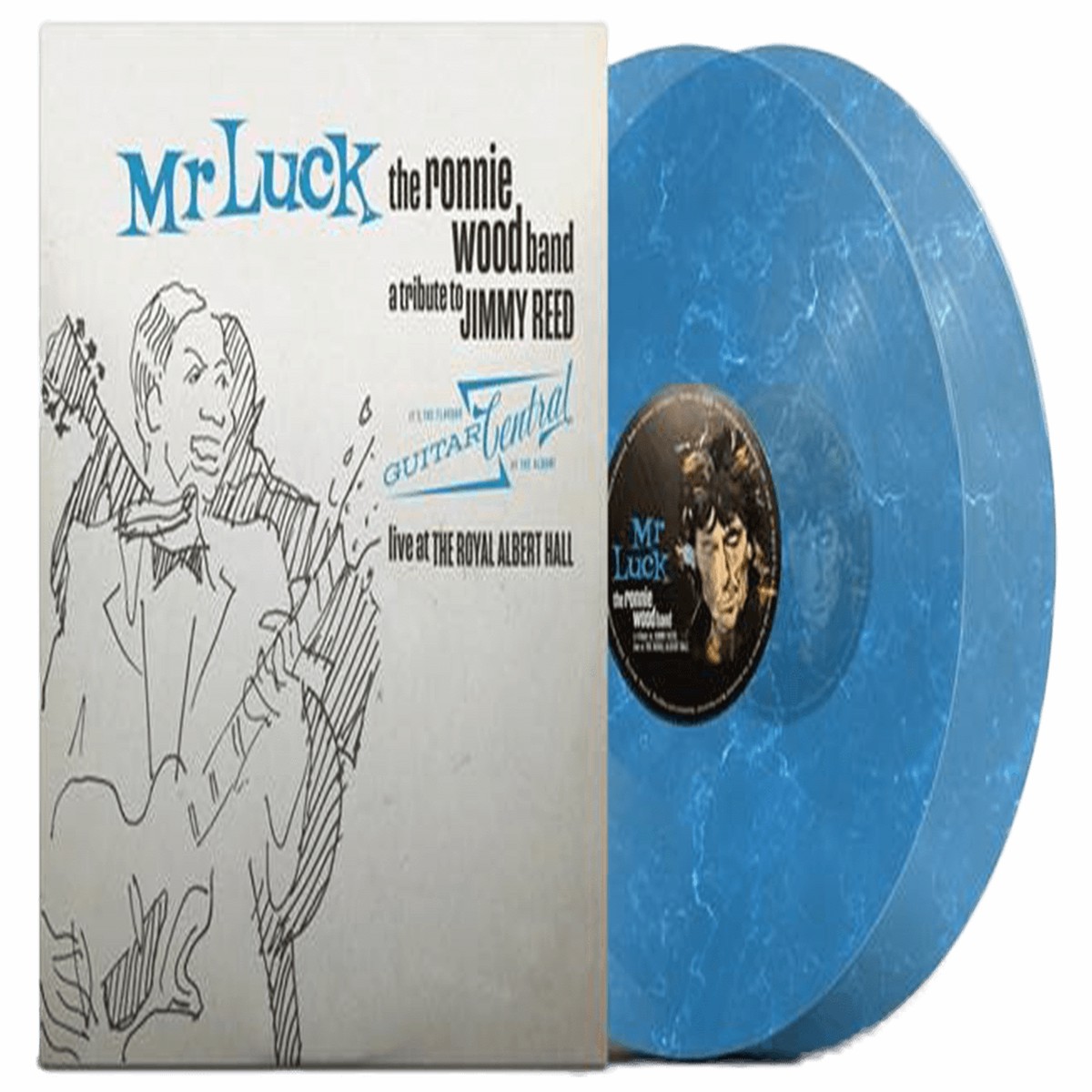 The Ronnie Wood Band : Mr Luck – A Tribute To Jimmy Reed: Live at The Royal Albert Hall (Ltd Blue Vinyl)