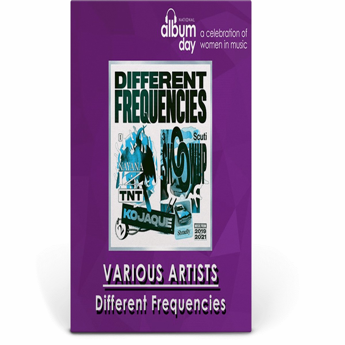 Various Artists : Different Frequencies (Ltd Clear Blue Vinyl)