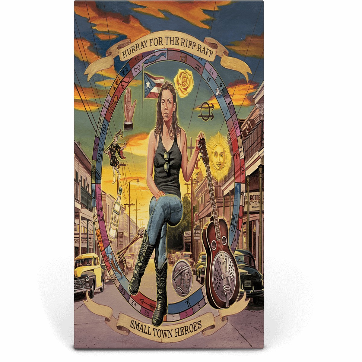 Hurray For The Riff Raff : Small Town Heroes (Clear Purple Vinyl) (LRS 2021)