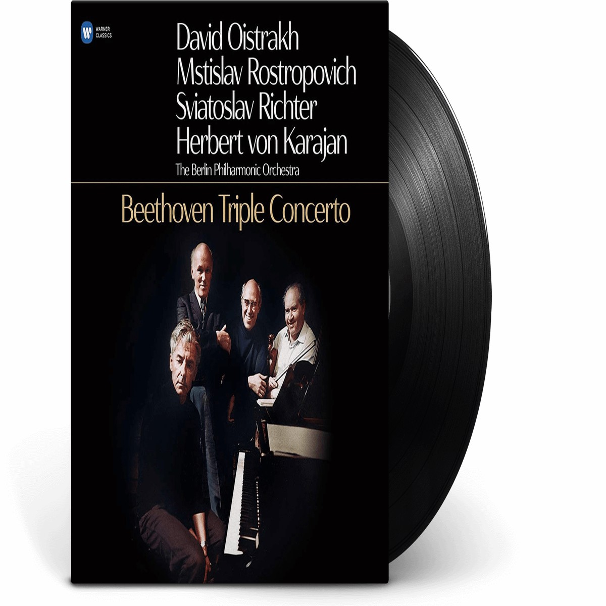 David Oistrakh Mstislav Rostropovich Sviatoslav Richter & Herbert Von Karajan : Beethoven: Triple Concerto