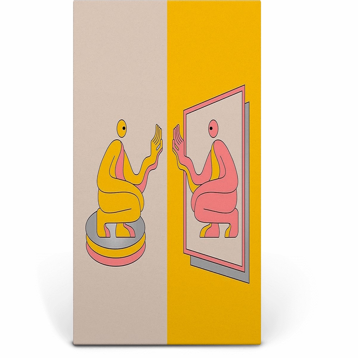 DJ Seinfeld : Mirrors (Ltd Pink & Yellow Vinyl)