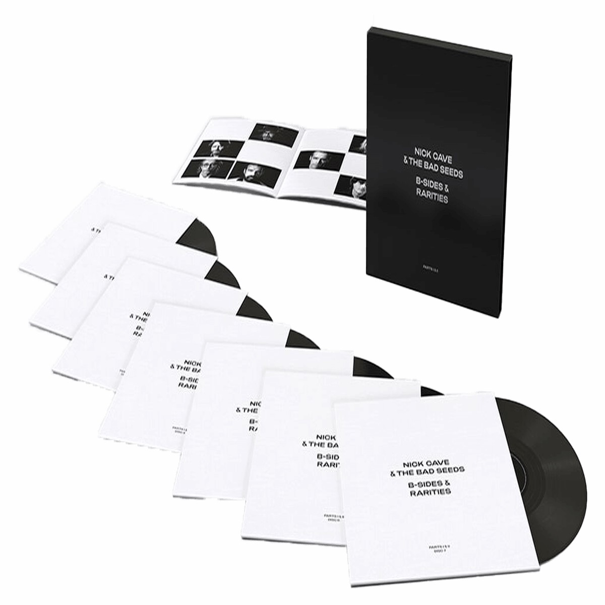 Nick Cave & The Bad Seeds : B-Sides & Rarities Part I (1988-2005) & Part II (2006-2020) 7LP Boxset