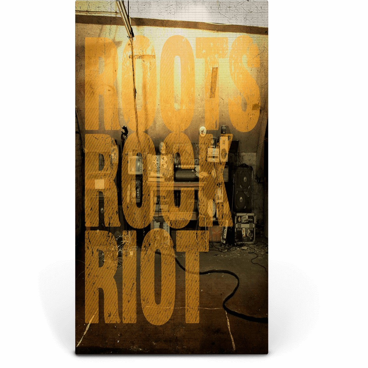 Skindred : Roots Rock Riot (Ltd Yellow & Black Splatter Vinyl + bonus 7″)