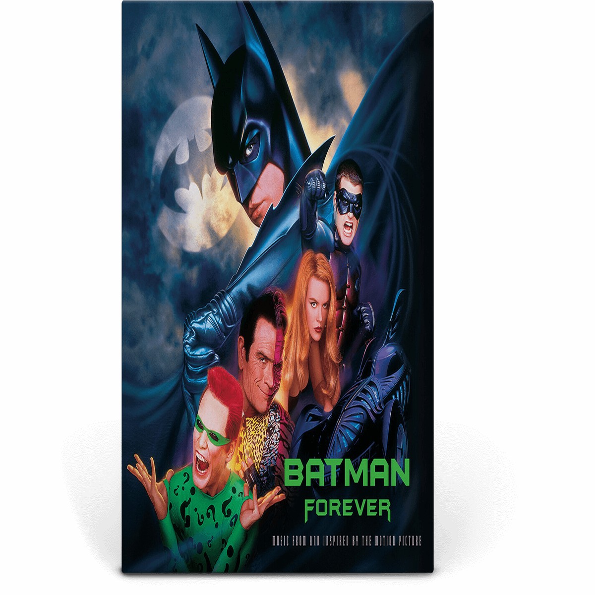 Various Artists : Batman Forever – Music From The Motion Picture (Ltd Blue & Silver Vinyl)