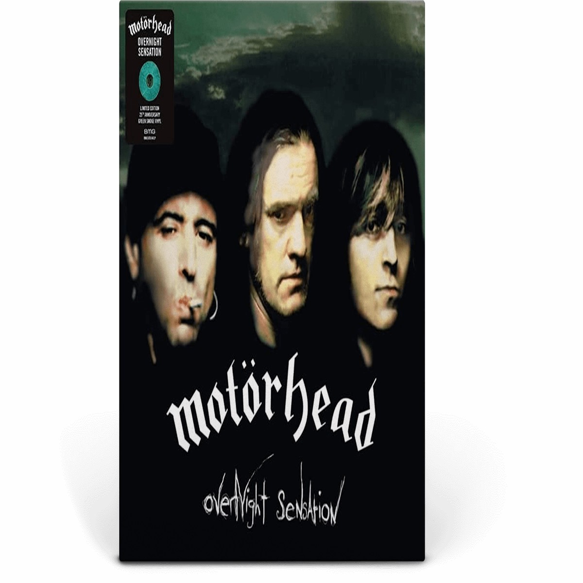 Motorhead : Overnight Sensation (Green Smoke Vinyl)