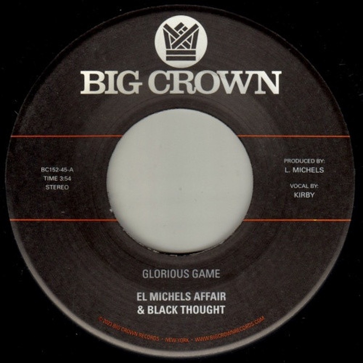 El Michels Affair & Black Thought – Glorius Game – 7″ Vinyl