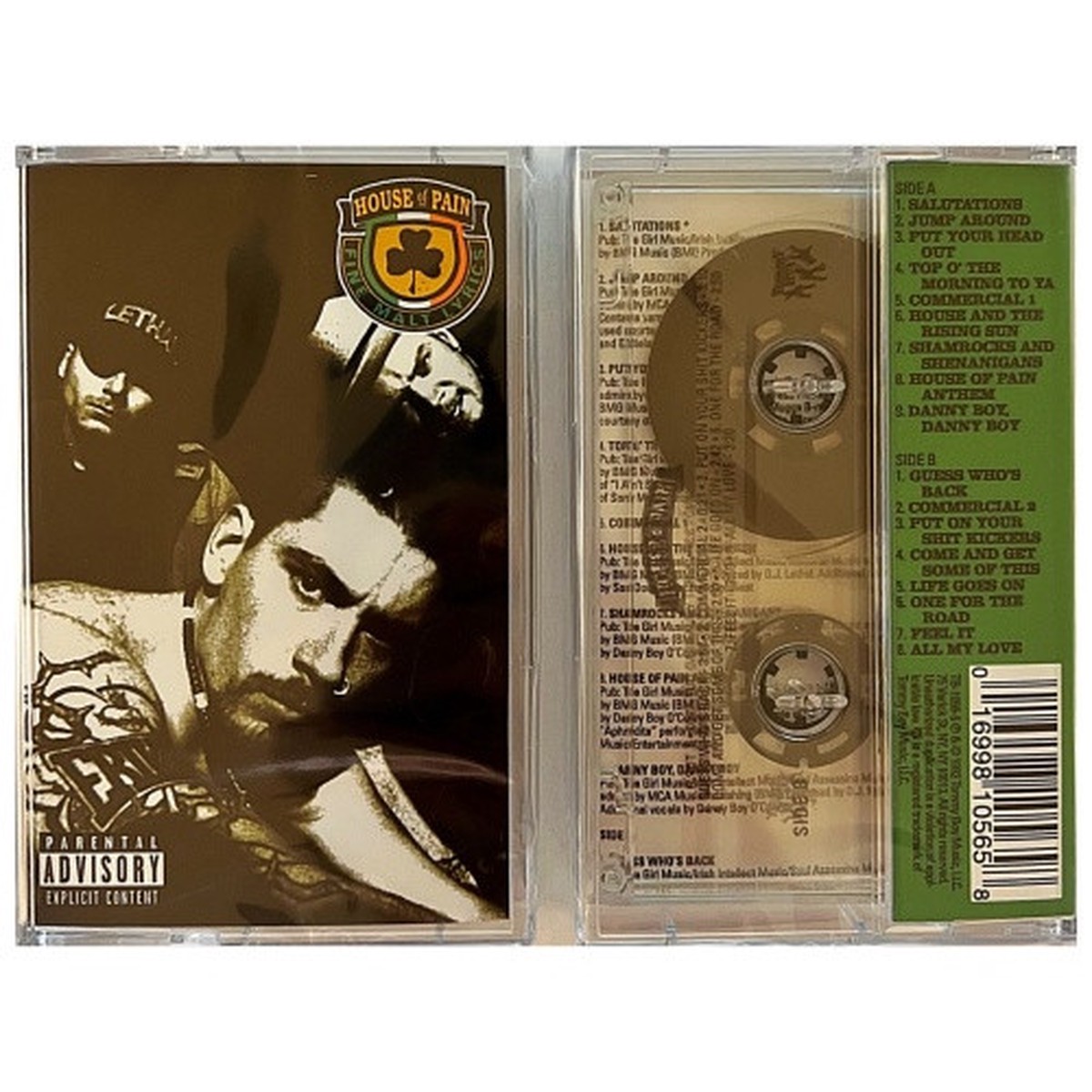 House Of Pain – s/t (Fine Malt Lyrics) – Cassette