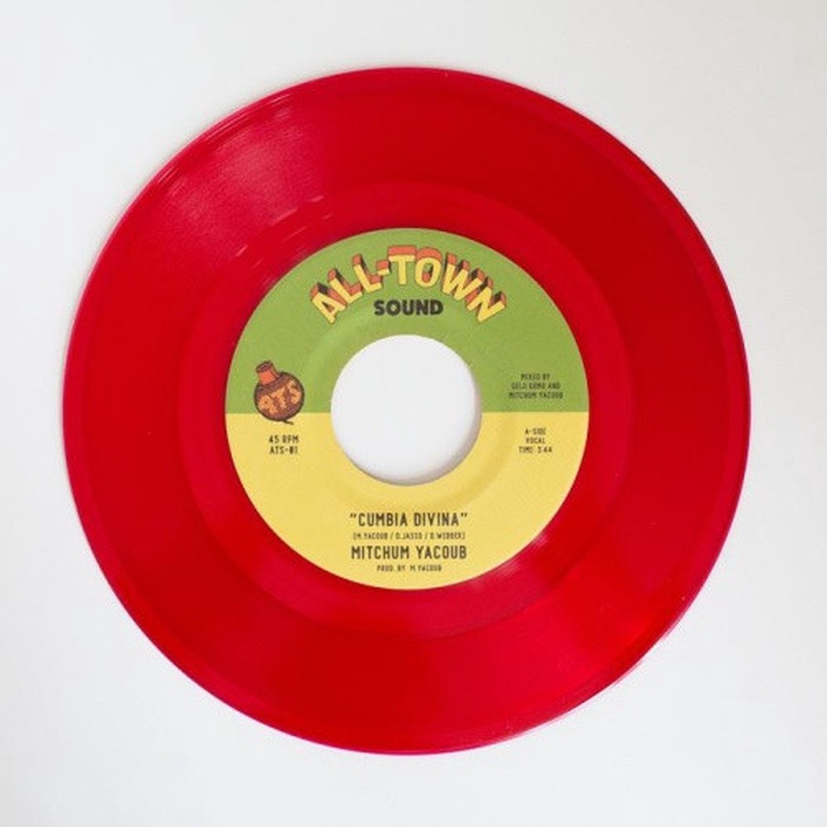 Mitchum Yacoub – Cumbia Divina – 7″ Colored Vinyl