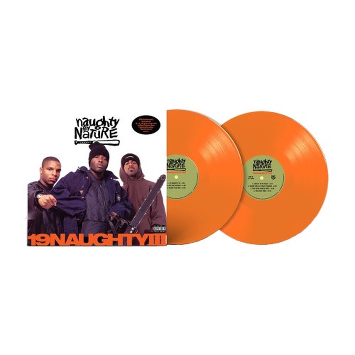 Naughty By Nature – 19 Naughty III – 2x LP Colored Vinyl