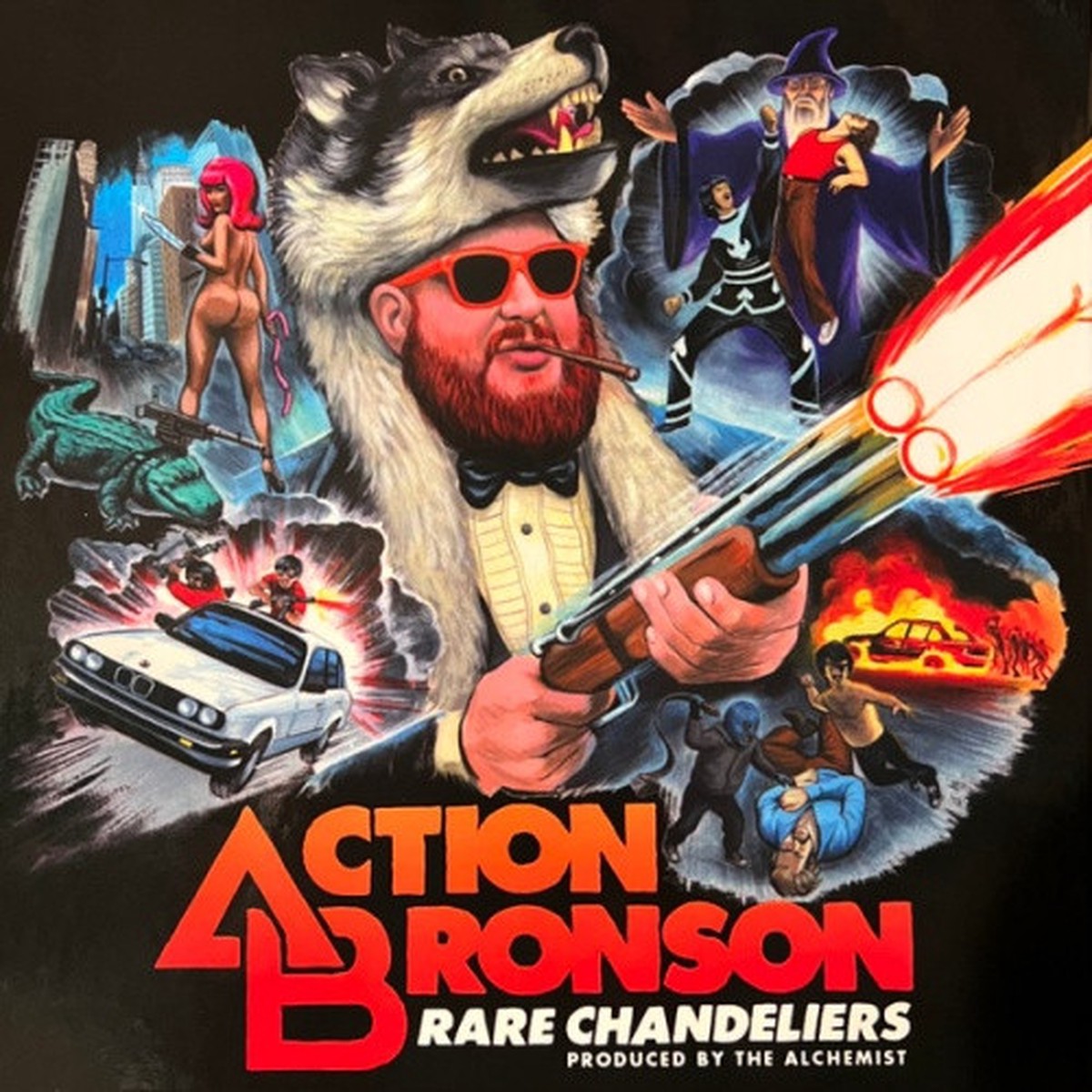 Action Bronson & Alchemist – Rare Chandeliers – 4x LP Colored Vinyl Box Set