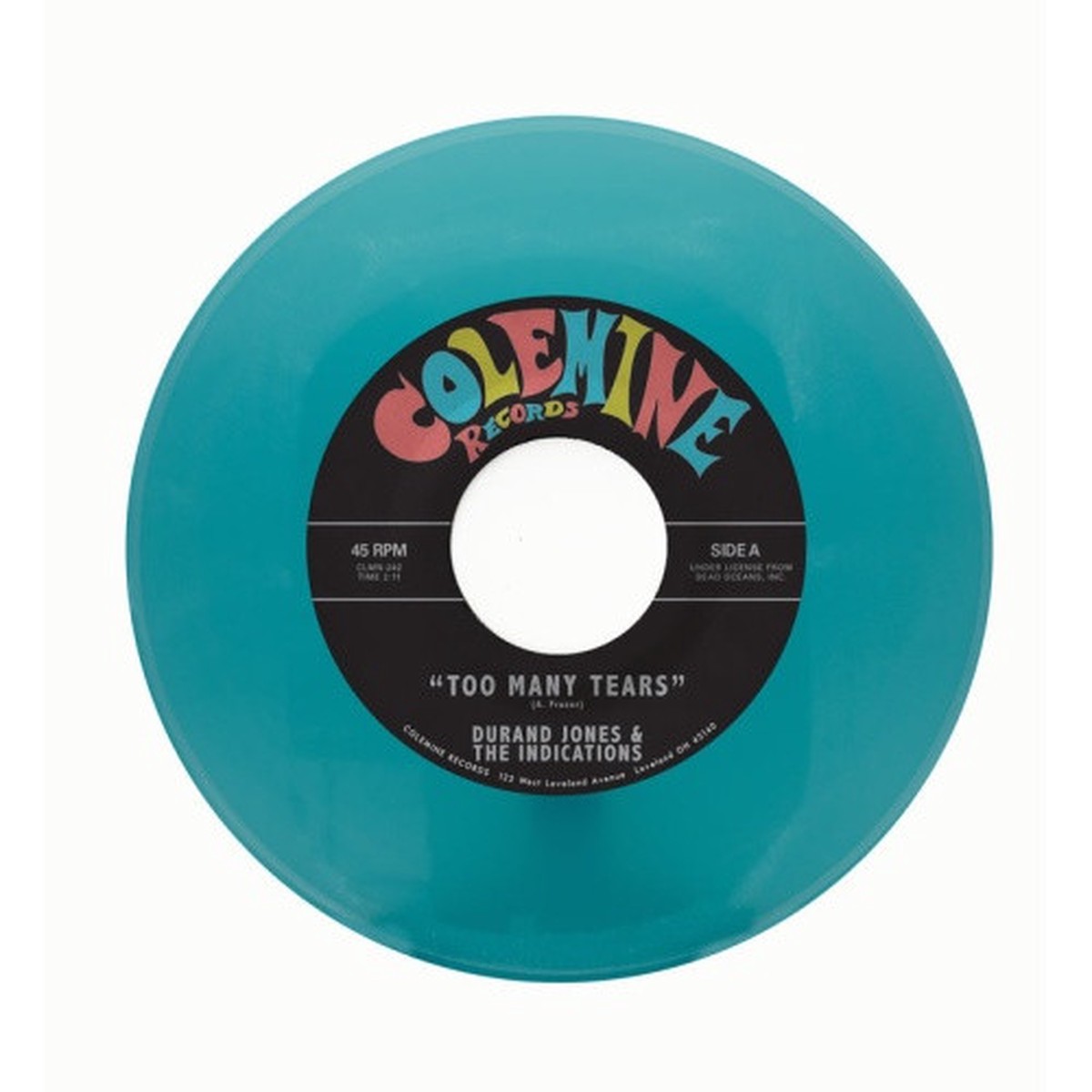 Durand Jones & The Indications – Too Many Tears / Cruisin’ To The Parque – 7″ Colored Vinyl
