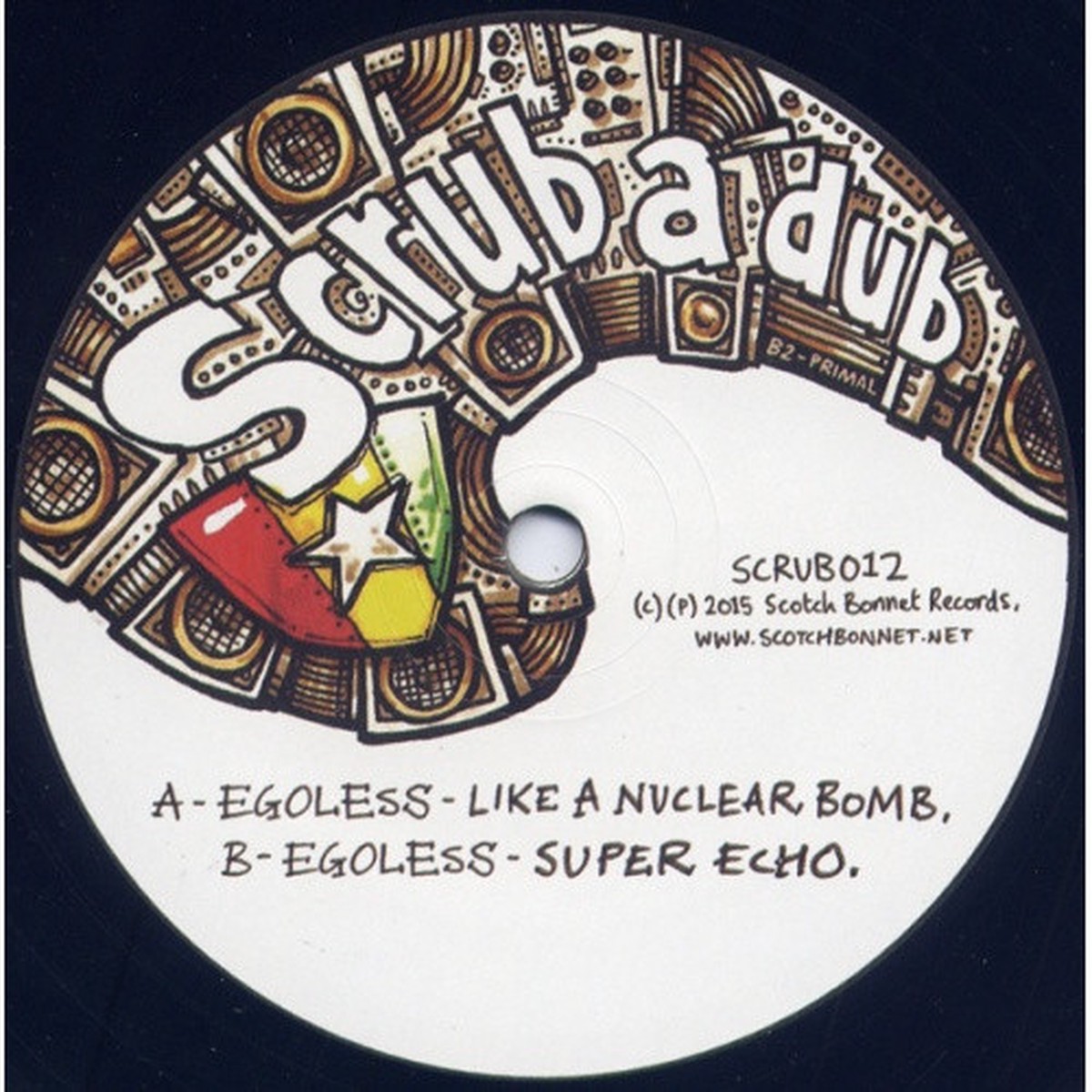 Egoless – Like A Nuclear Bomb – 12″ Vinyl