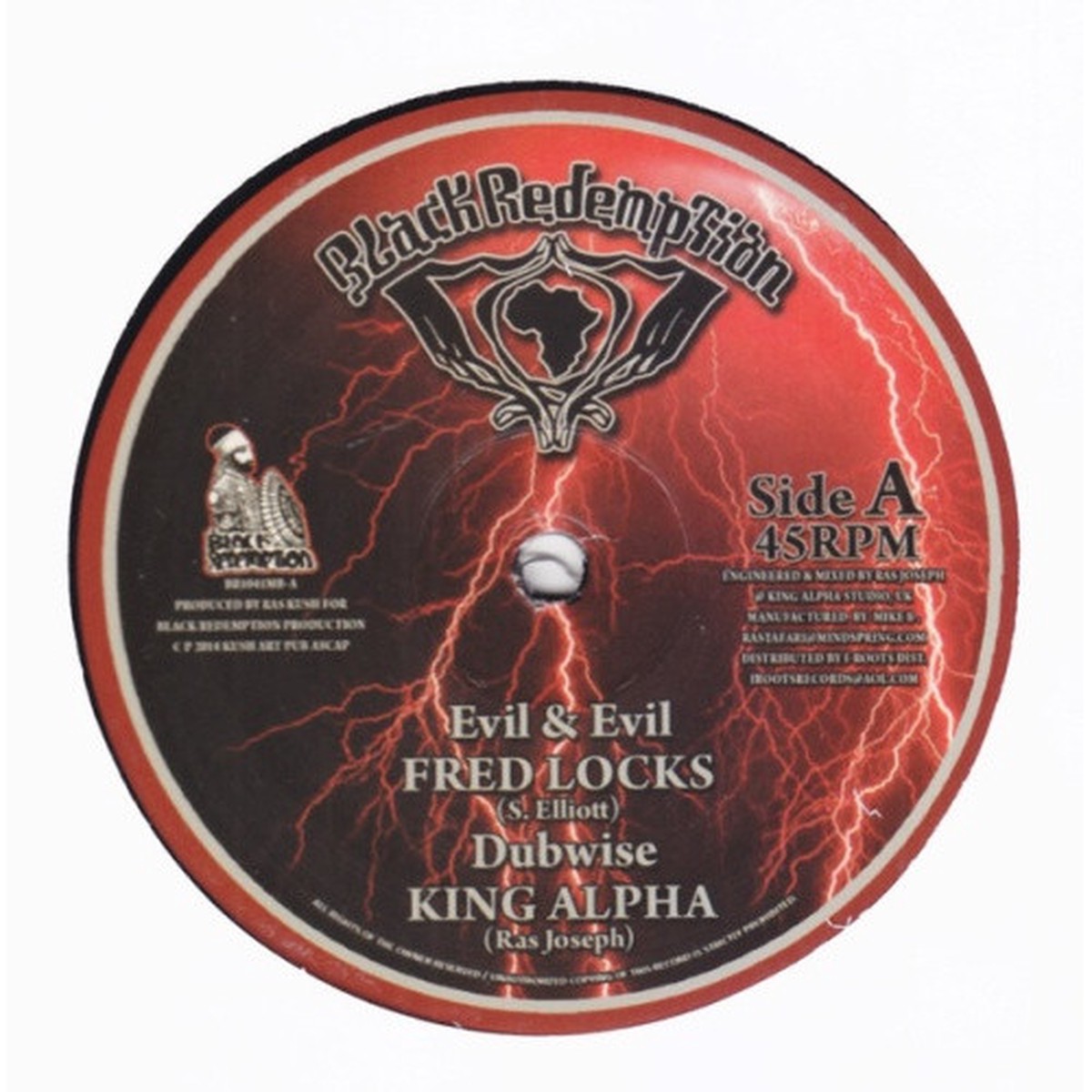 Fred Locks / Ras McBean – Evil & Evil / Stay Away – 10″ Vinyl