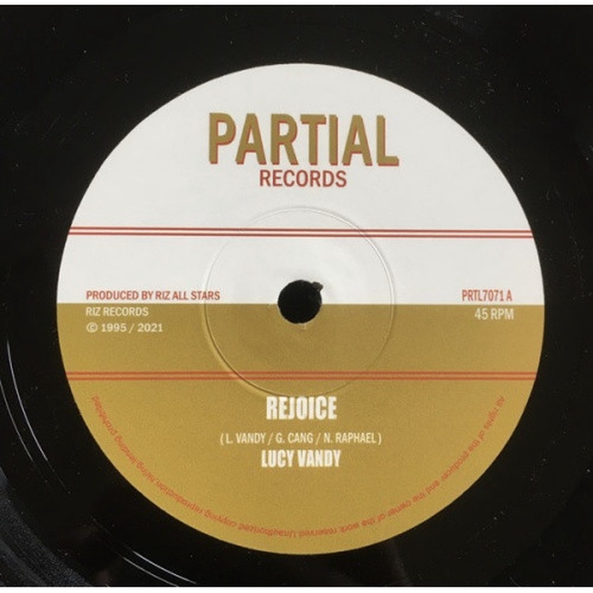 Lucy Vandy – Rejoice – 7″ Vinyl