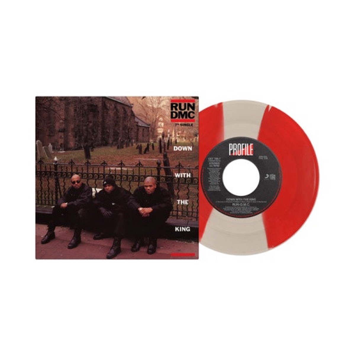 Run-DMC – Down With The King / Come On Everybody – 7″ Colored Vinyl