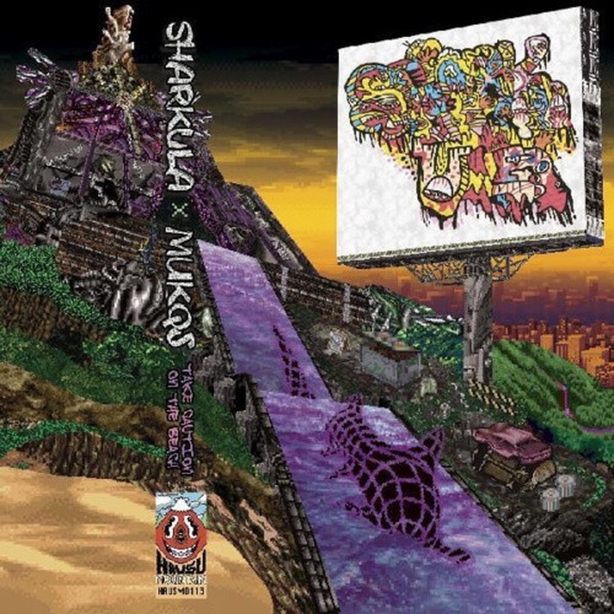 Sharkula x Mukqs – Take Caution On The Beach – Cassette