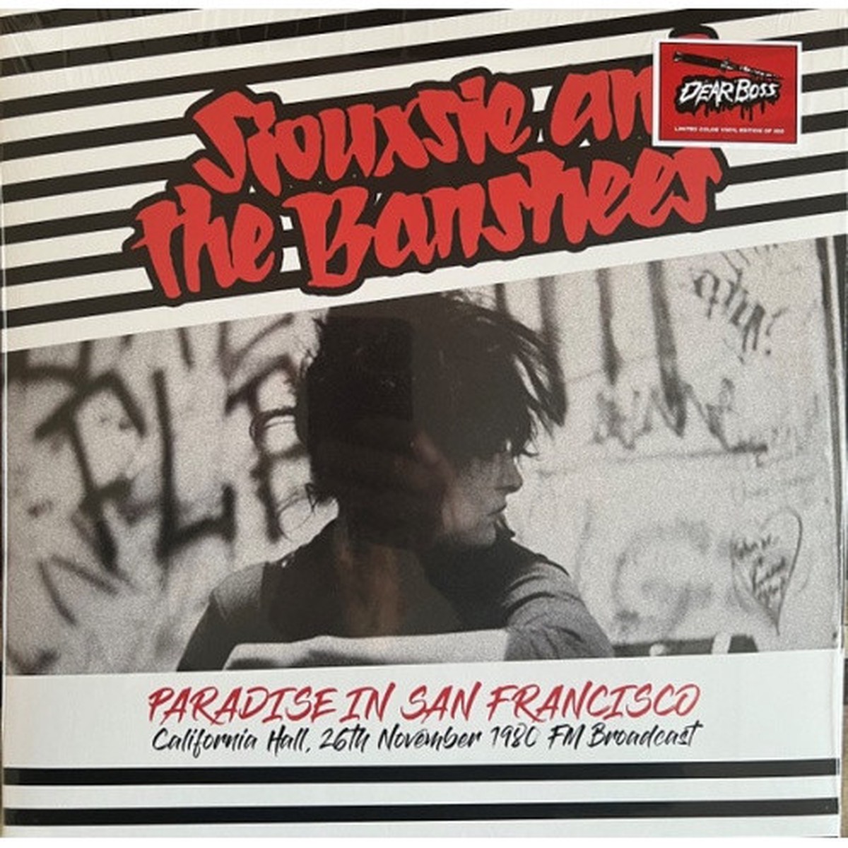 Siouxsie & The Banshees – Paradise In San Franciso (California Hall 26th November 1980 FM Broadcast) – LP Colored Vinyl