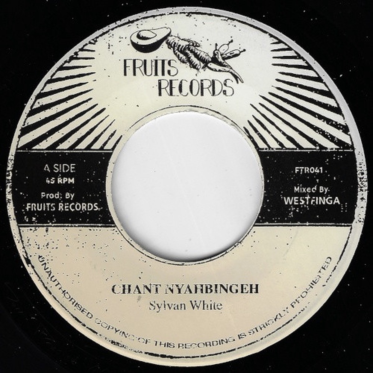 Sylvan White / 18th Parallel – Chant Nyahbingeh – 7″ Vinyl