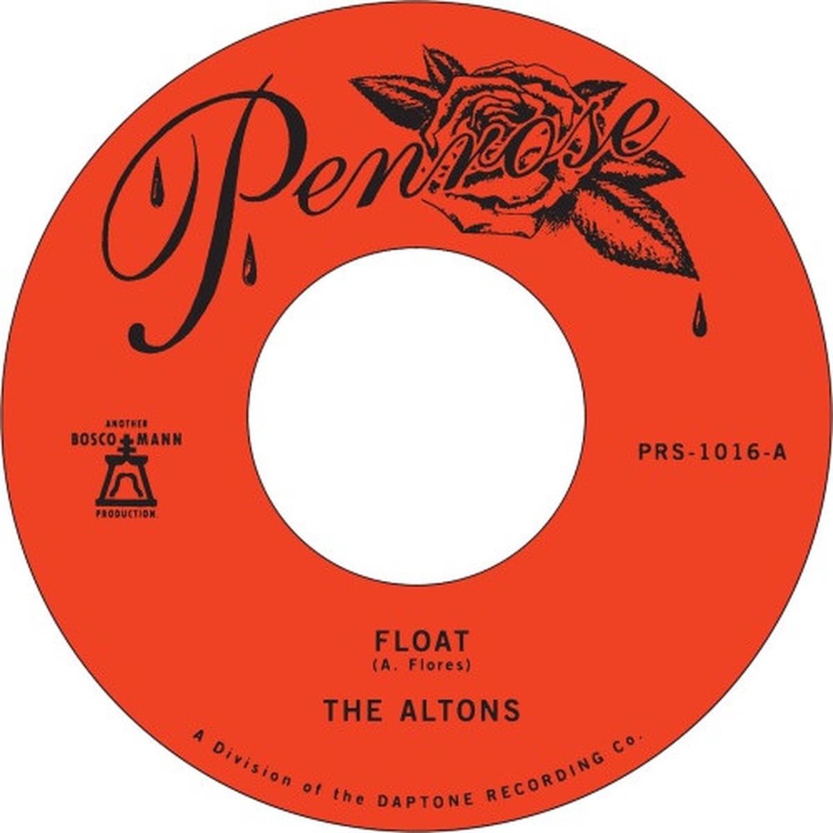 The Altons – Float / Cry For Me – 7″ Vinyl