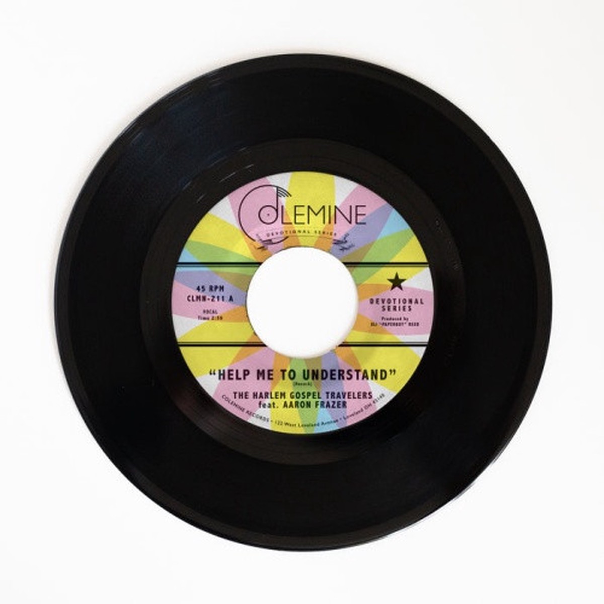 The Harlem Gospel Travelers & Aaron Frazer – Help Me To Understand – 7″ Vinyl
