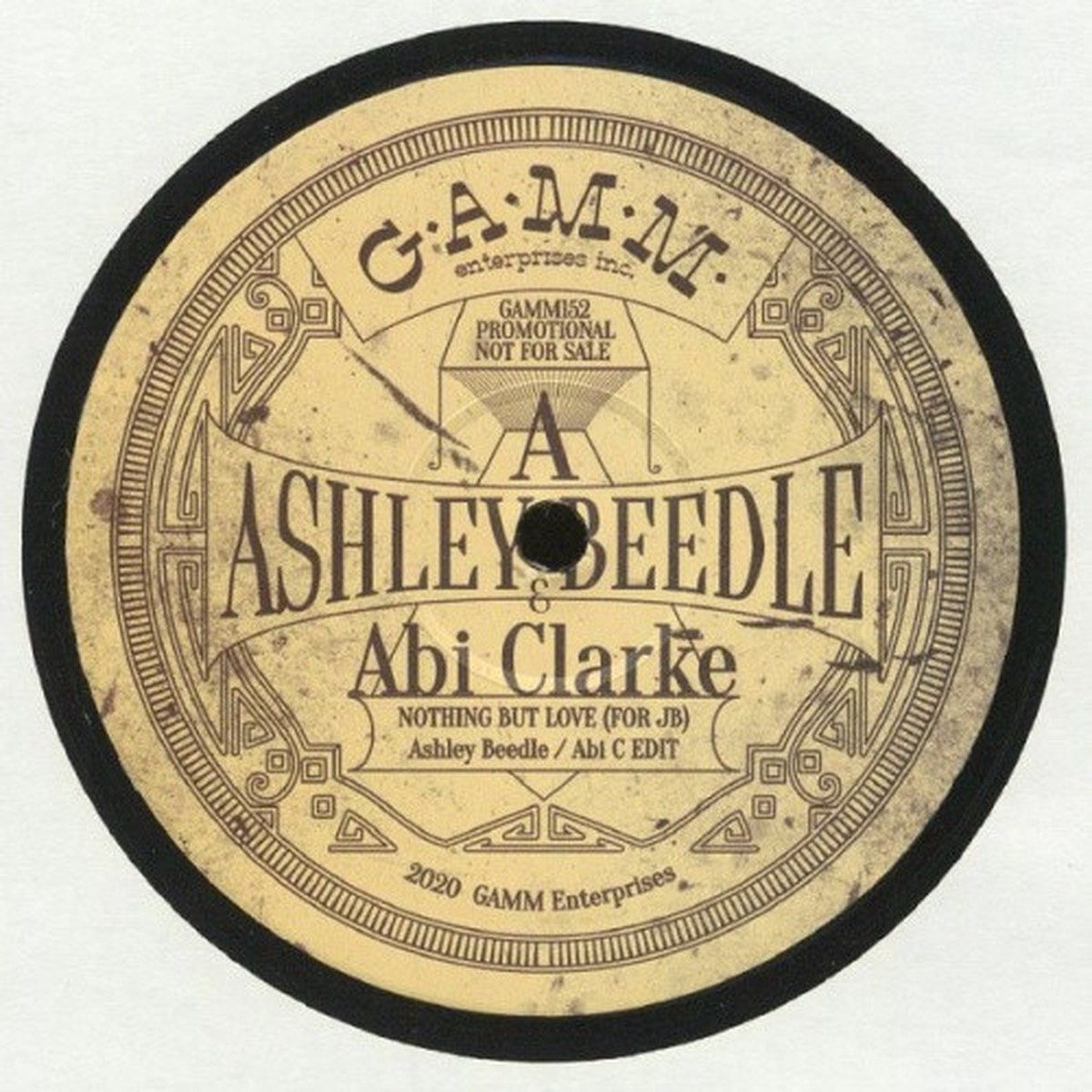 Ashley Beedle & Abi Clarke – Nothing But Love – 12″ Vinyl