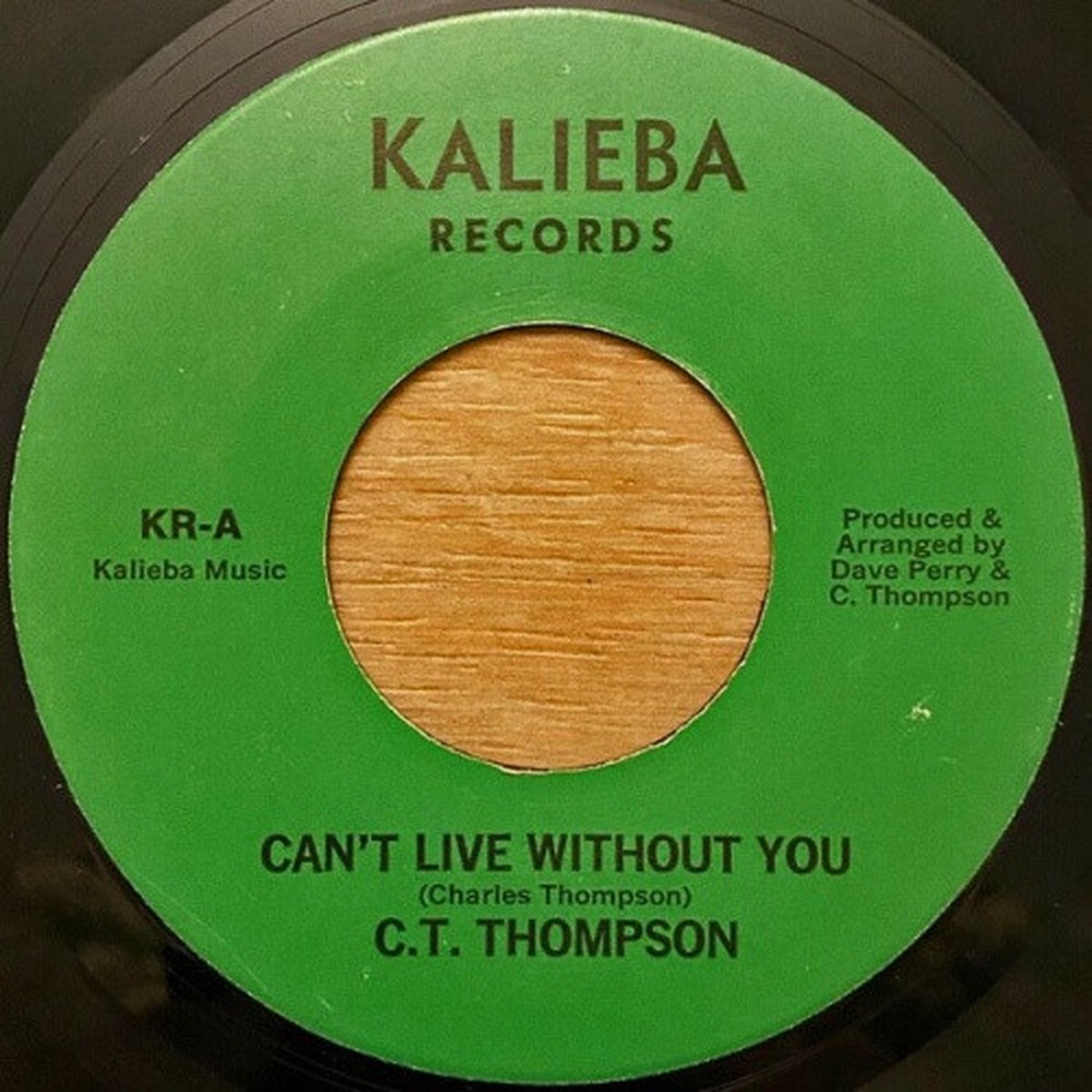 C.T. Thompson – Can’t Live Without You – 7″ Vinyl
