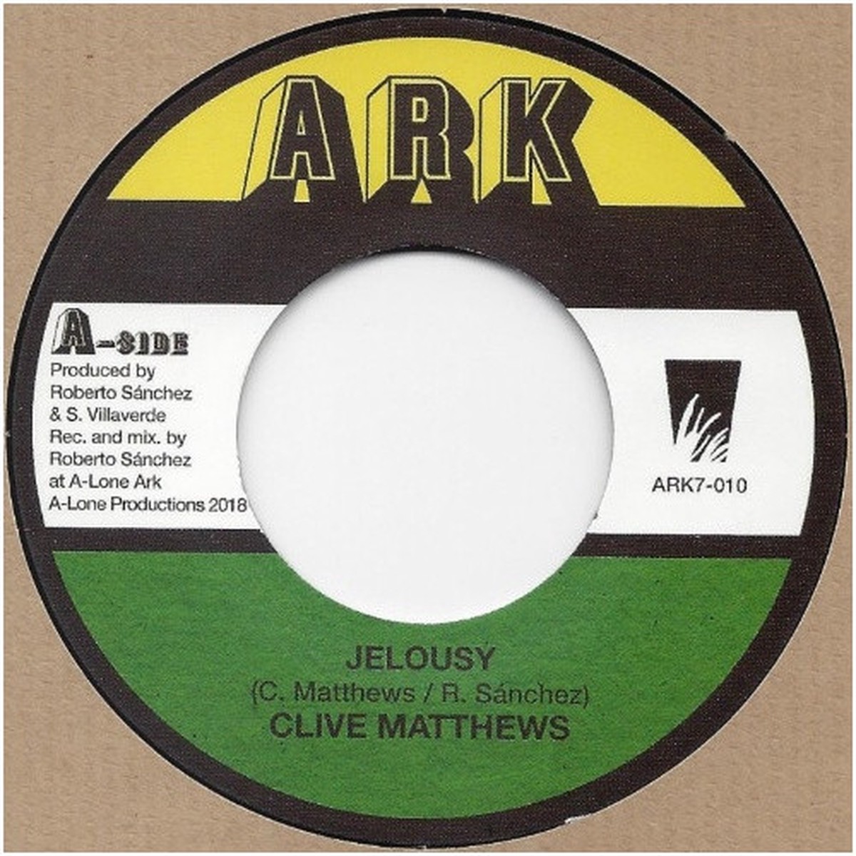 Clive Matthews / Lone Ark Riddim Force – Jelousy – 7″ Vinyl
