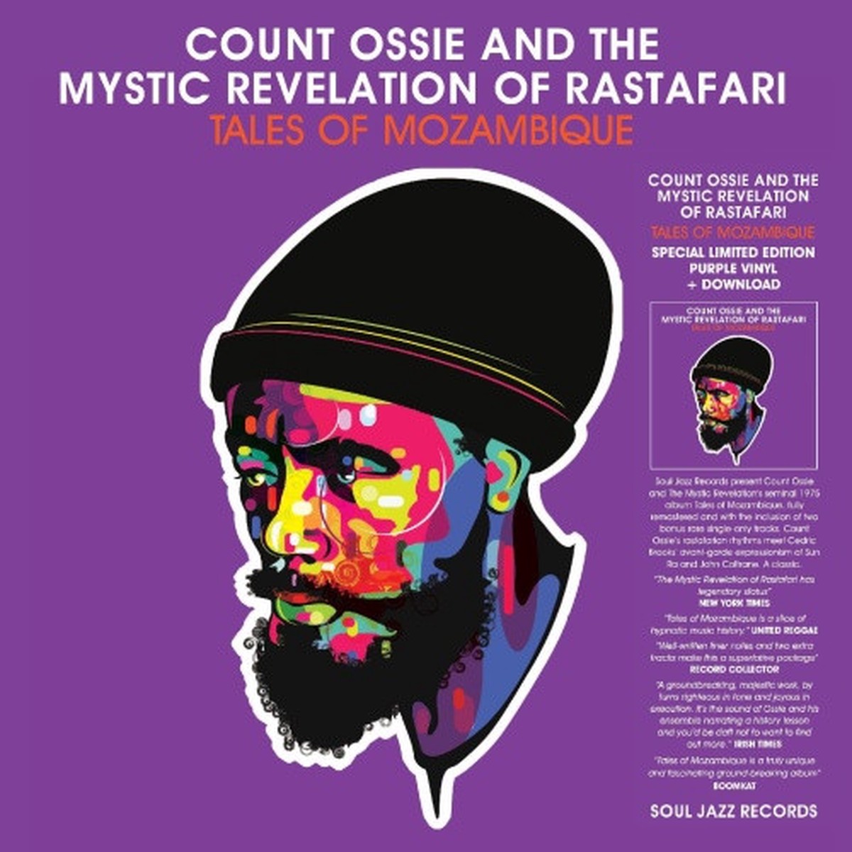 Count Ossie & The Mystic Revelation Of Rastafari – Tales Of Mozambique – 2x LP Colored Vinyl