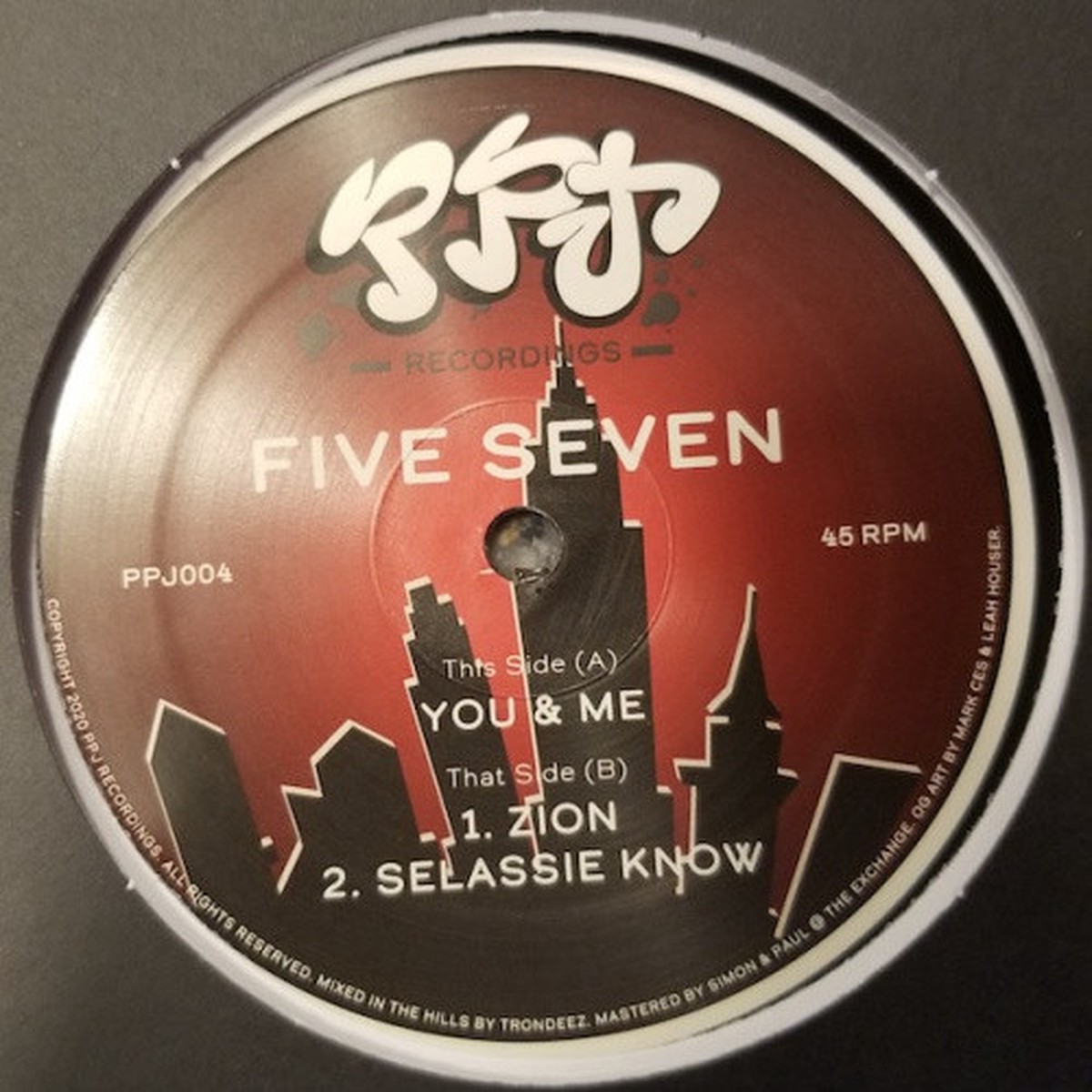 Five Seven – PPJ 004 – 12″ Vinyl