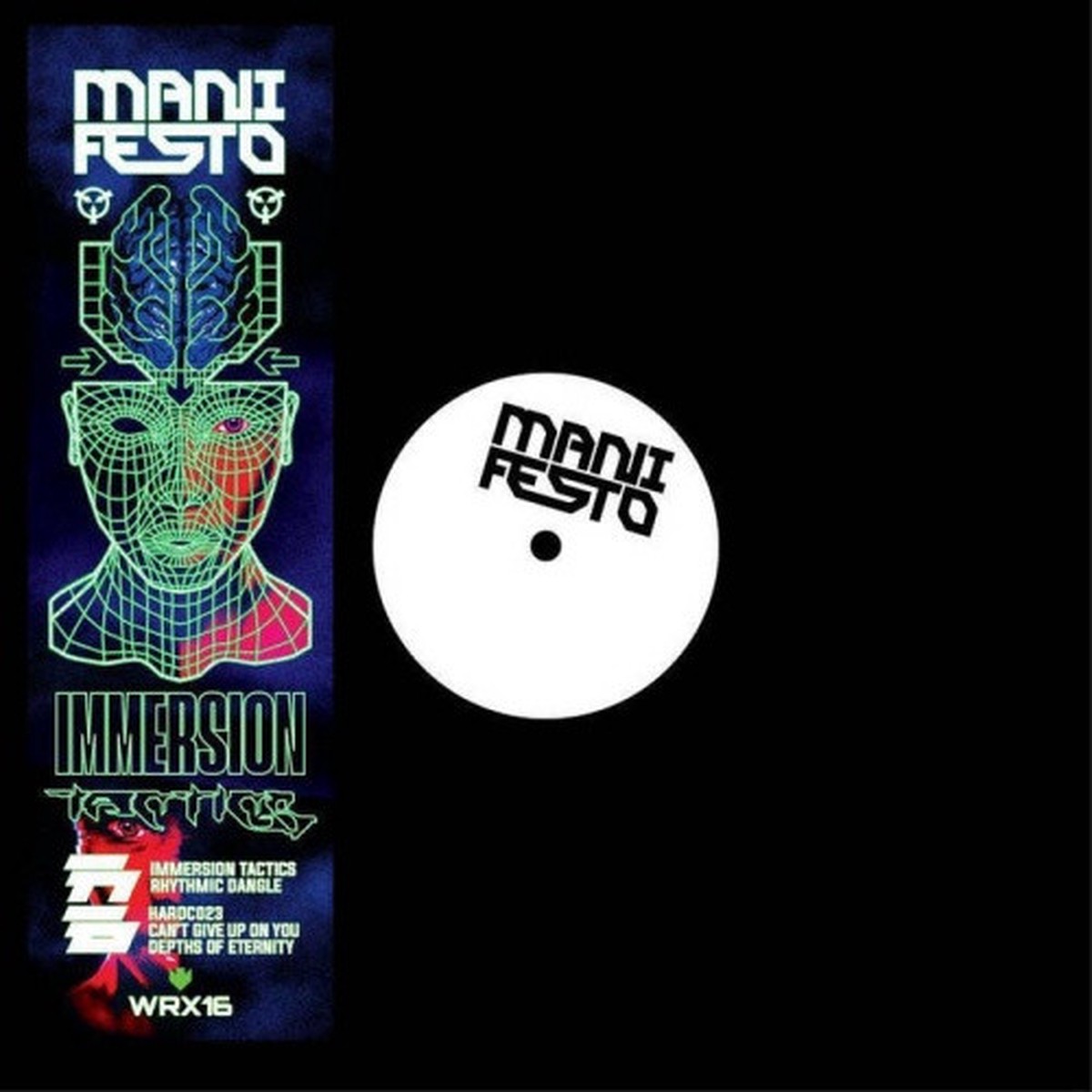 Mani Festo – Immersion Tactics – 12″ Vinyl