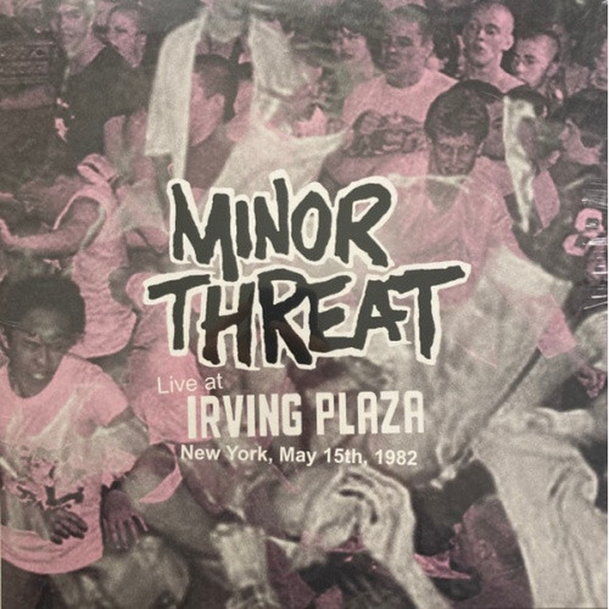 Minor Threat – Live At Irving Plaza, New York, May 15th 1982 – LP Vinyl