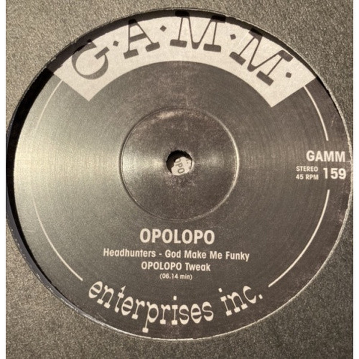 Opolopo – God Make Me Funky / Motherland Edits – 12″ Vinyl
