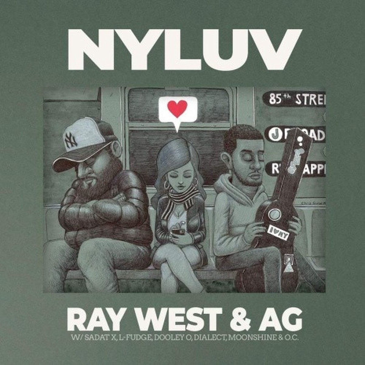 Ray West & AG – NYLUV – LP Vinyl