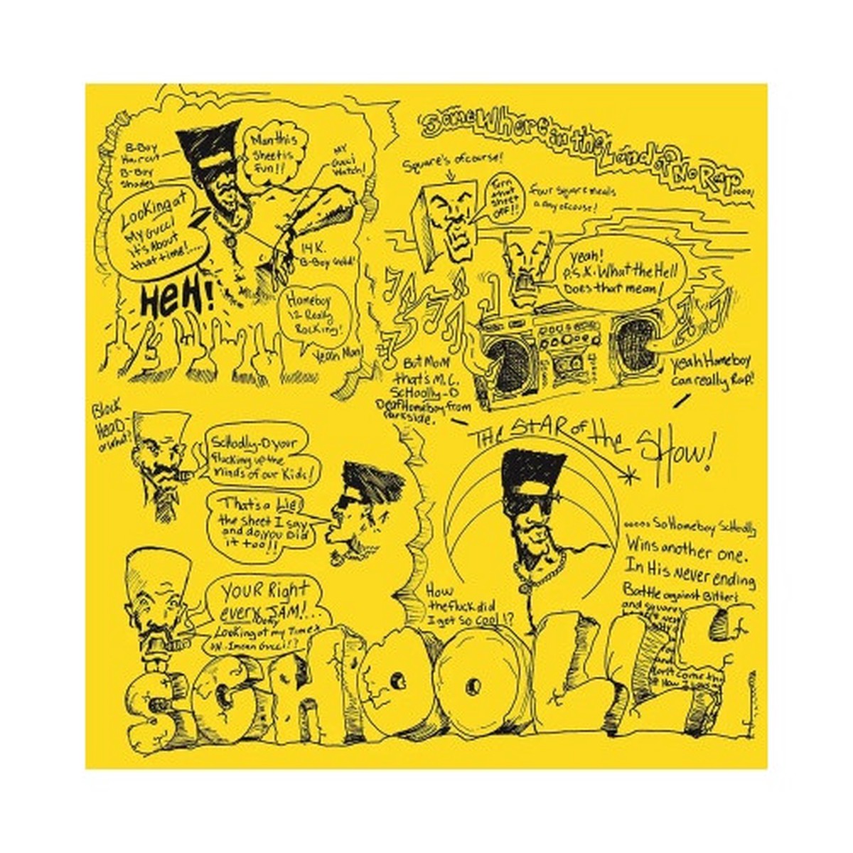 Schoolly-D – s/t RSD – LP Colored Vinyl