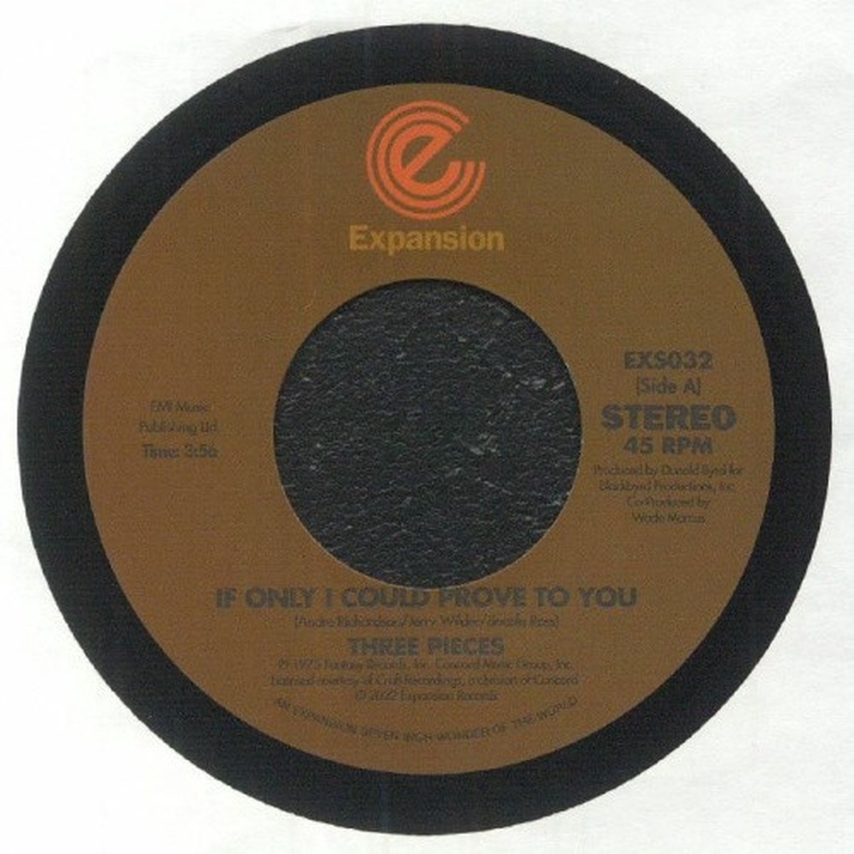 Three Pieces – If Only I Could Prove To You – 7″x1