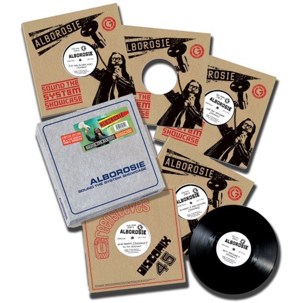 Alborosie – Sound The System Showcase – 5x 10″ Vinyl Box Set