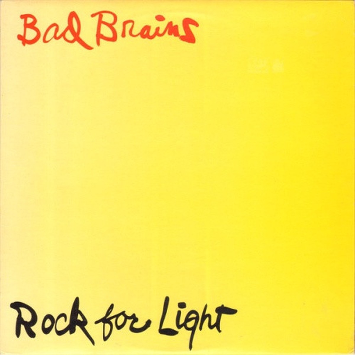 Bad Brains – Rock For Light – LP Vinyl