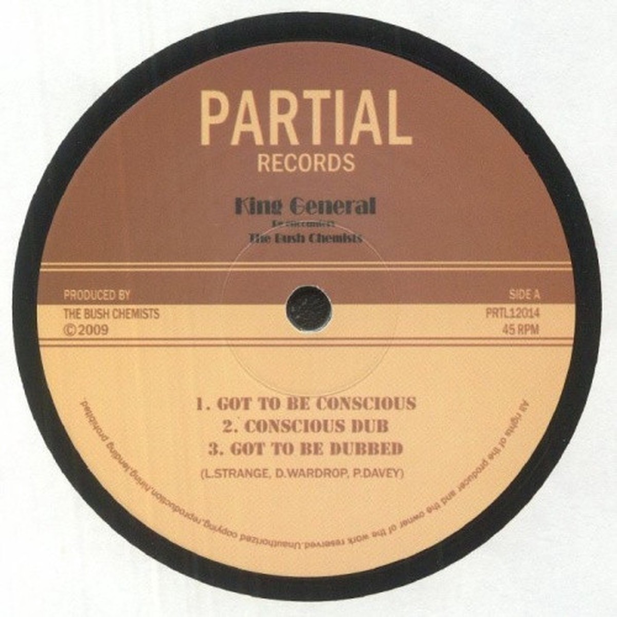 King General / The Bush Chemists – Got To Be Conscious – 12″ Vinyl