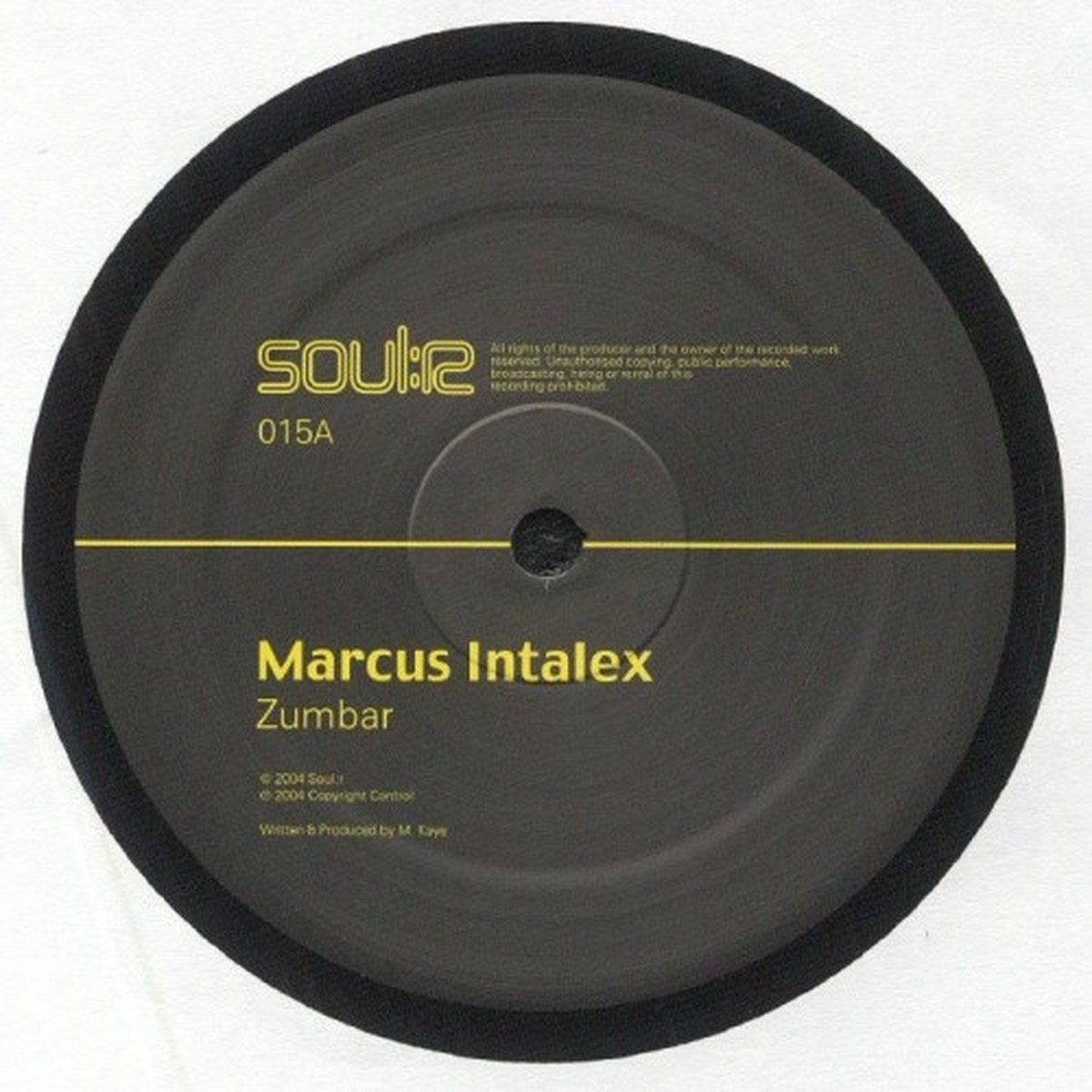 Marcus Intalex – Zumbar / Temperance – 12″ Vinyl