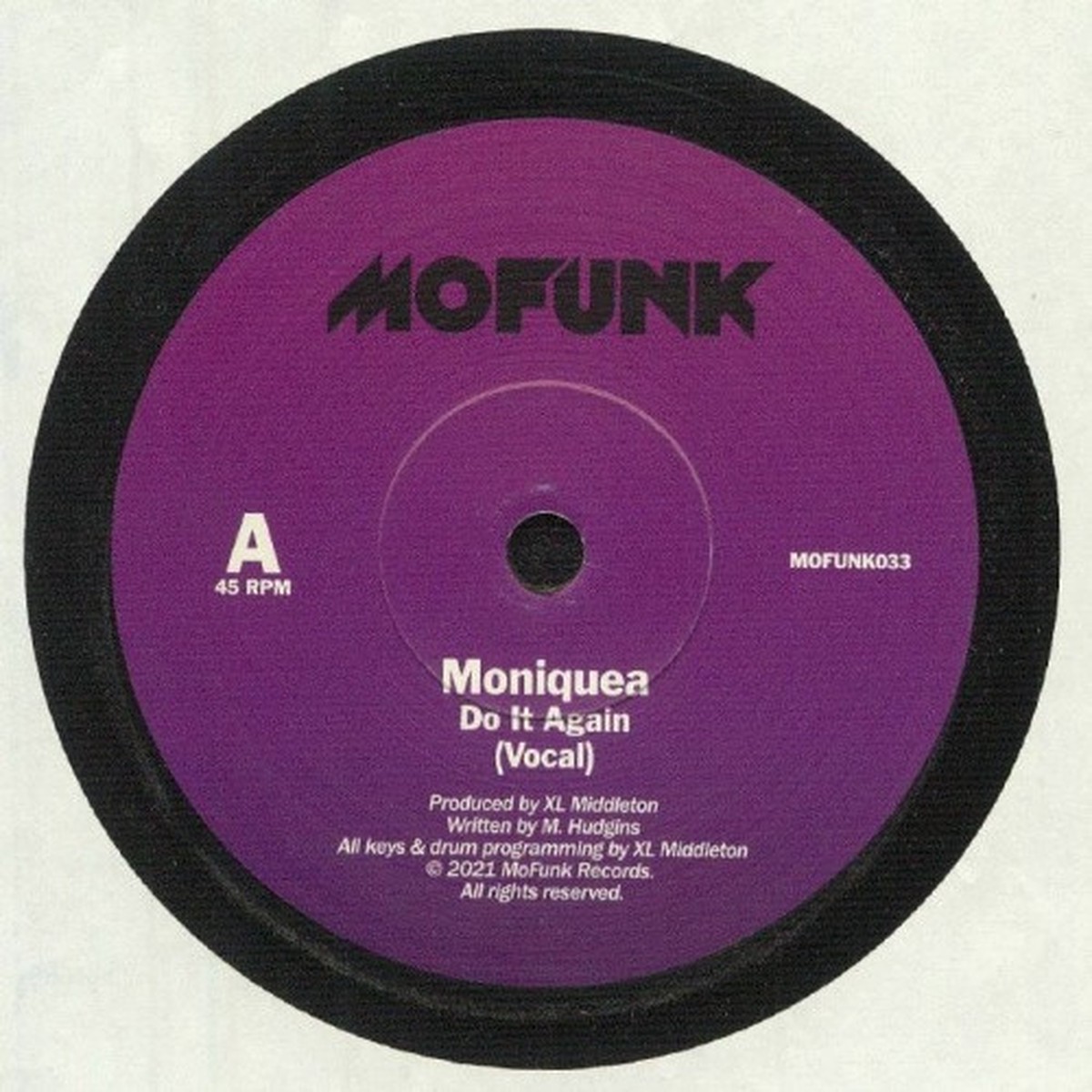 Moniquea – Do It Again – 7″ Vinyl