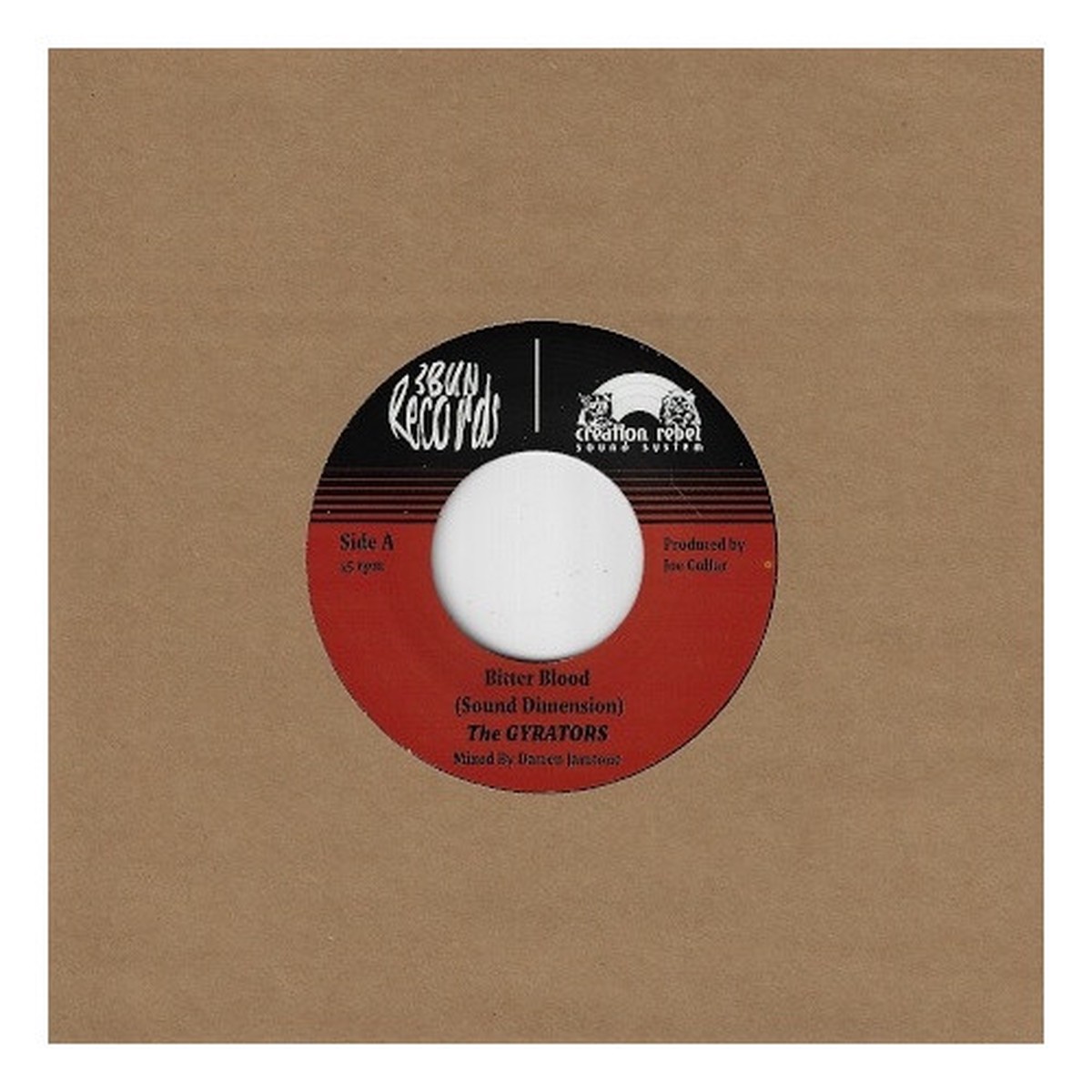 The Gyrators – Bitter Blood – 7″ Vinyl