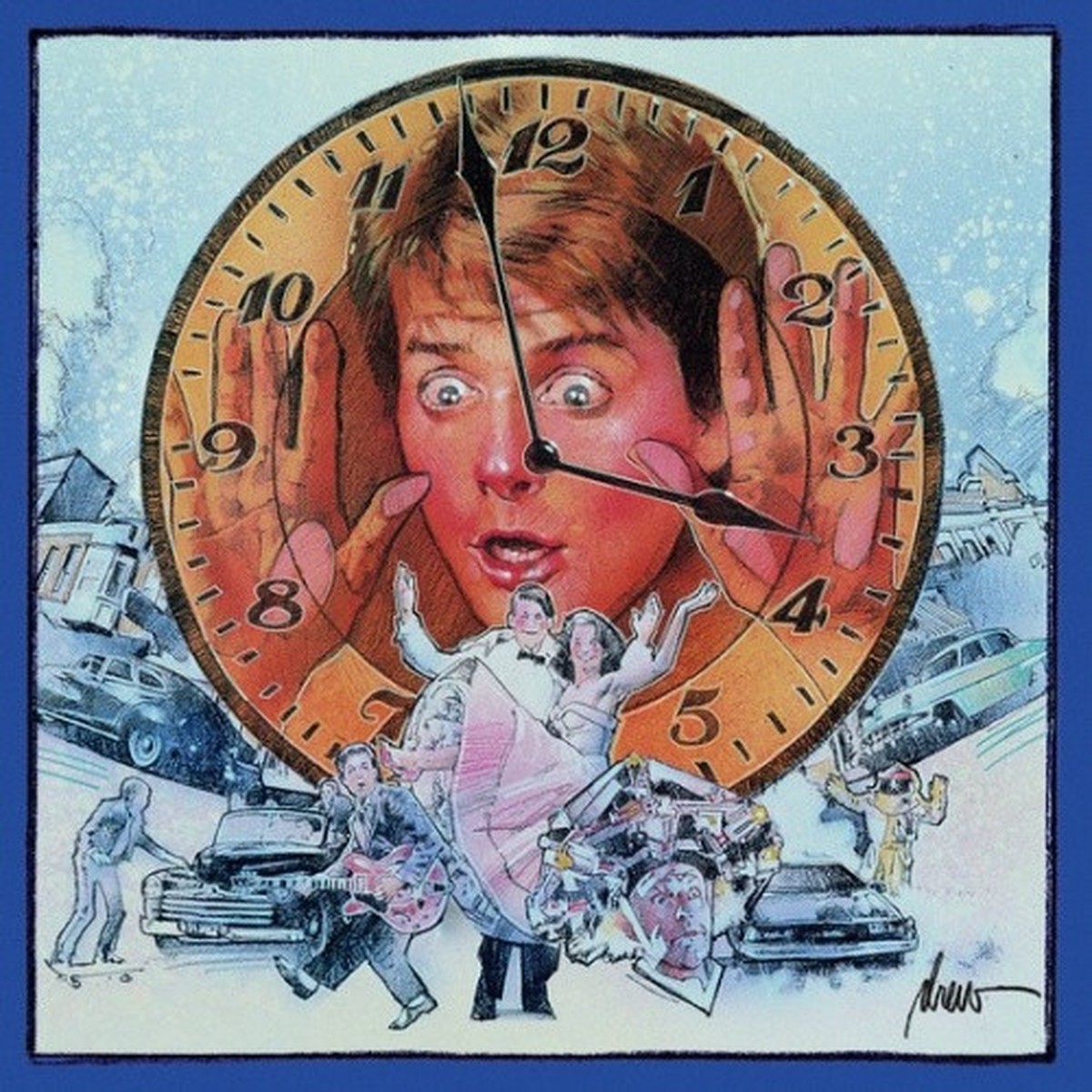 Various Artists – Back To The Future (Music From The Motion Picture Soundtrack) – LP Colored Vinyl