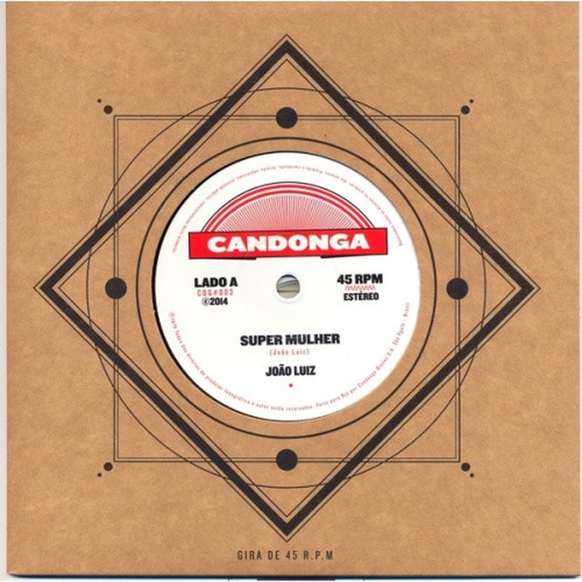 Joao Luiz – Super Mulher – 7″ Vinyl