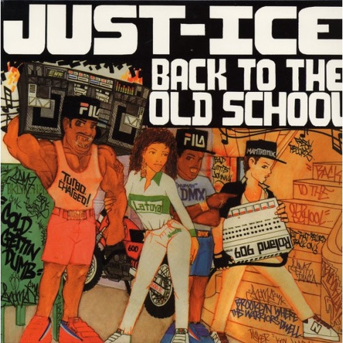 Just-Ice – Back To The Old School (35th Anniversary) RSD – LP Colored Vinyl