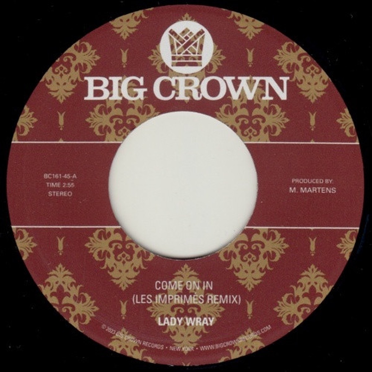 Lady Wray – Come On In – 7″ Vinyl