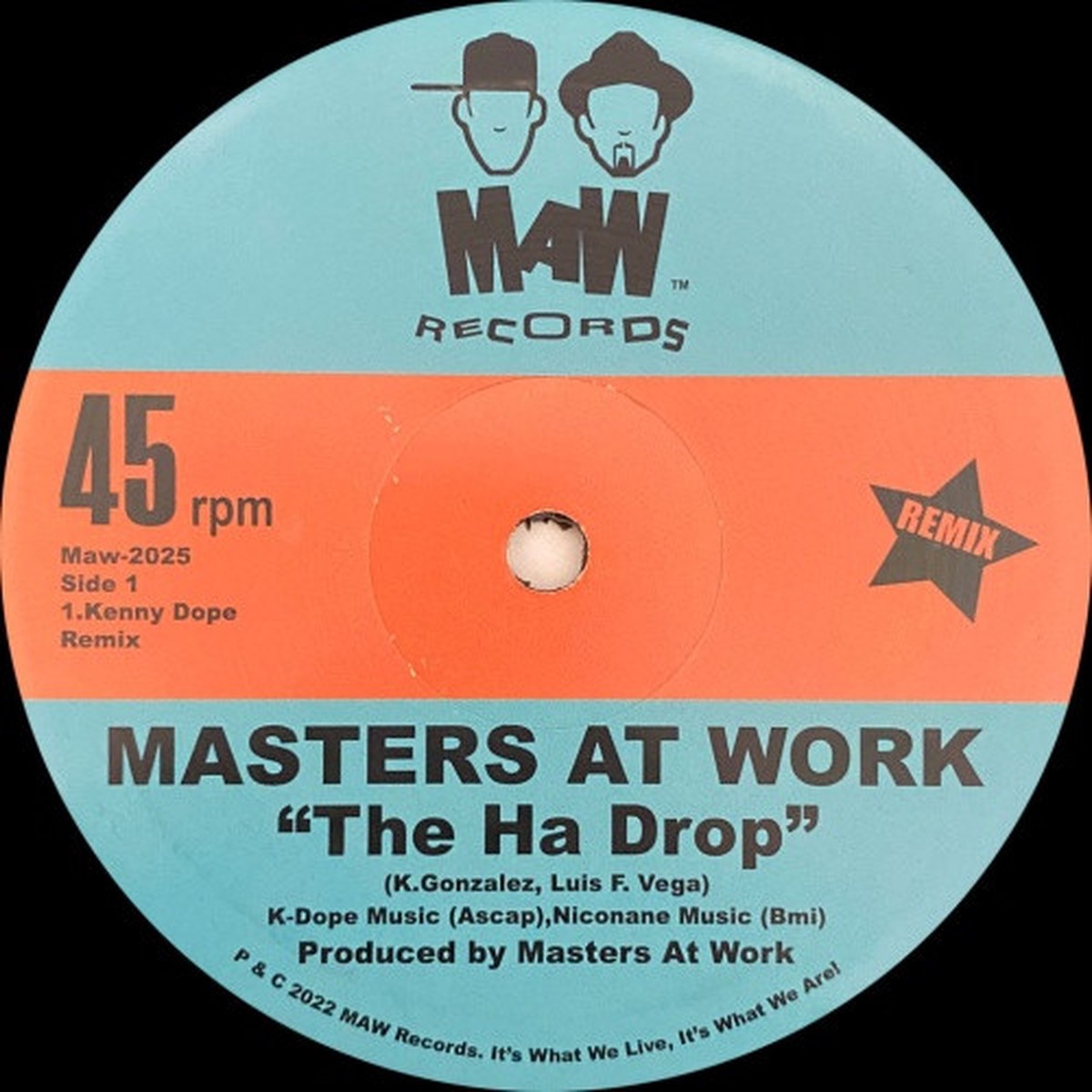 Masters At Work – The Ha Drop (Remix) – 12″ Vinyl