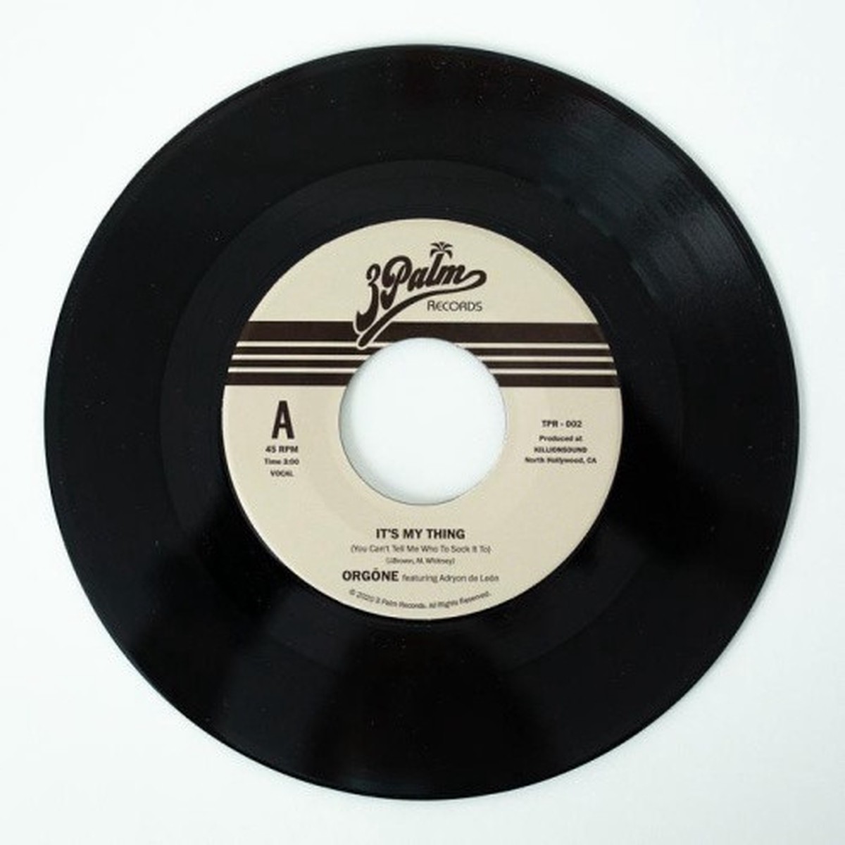 Orgone – It’s My Thing – 7″ Vinyl