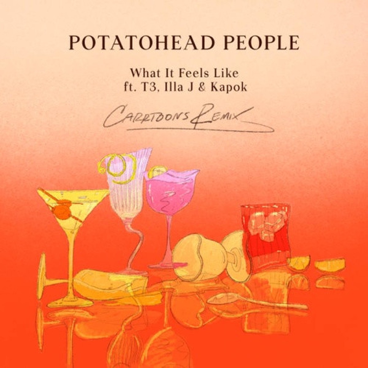 Potatohead People – What It Feels Like – 7″ Vinyl
